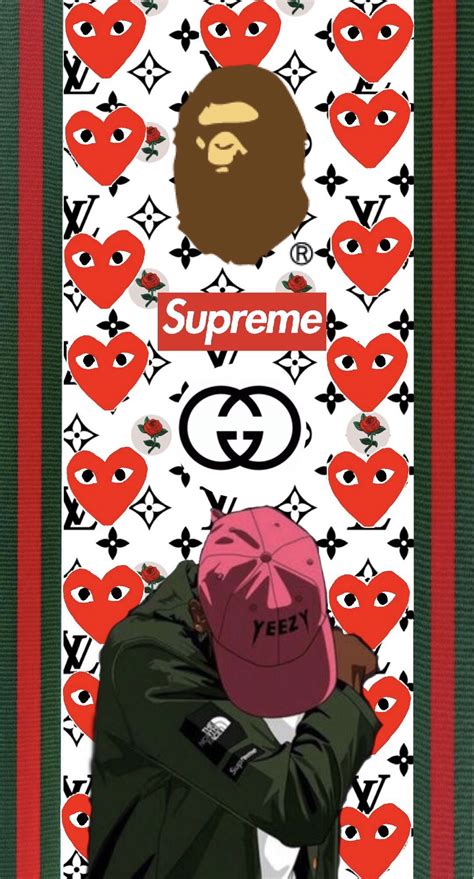 bape supreme gucci louis vuitton|Louis Vuitton lv monogram.